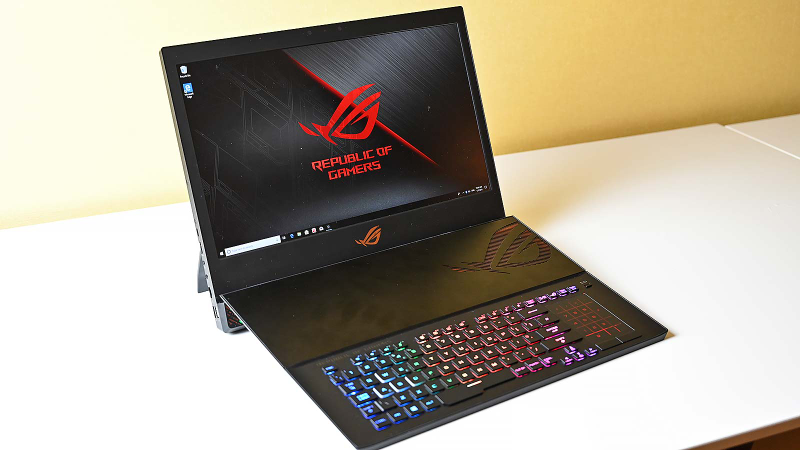 Illustration for article titled The Asus ROG Mothership Is an Overpowered Surface for Gamers